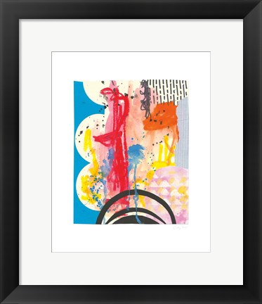 Framed Color Storm II Print