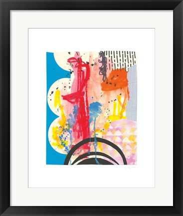 Framed Color Storm II Print