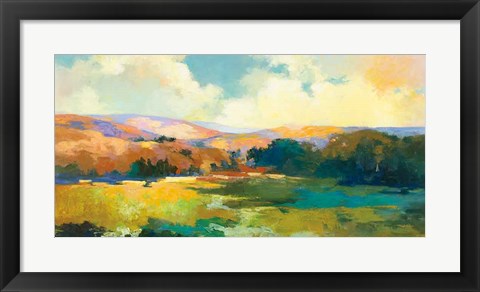 Framed Daybreak Valley Print