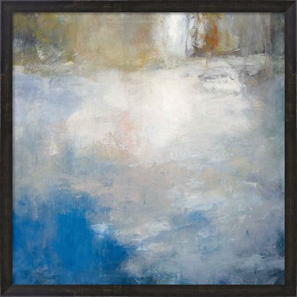 Framed River Abstract Print