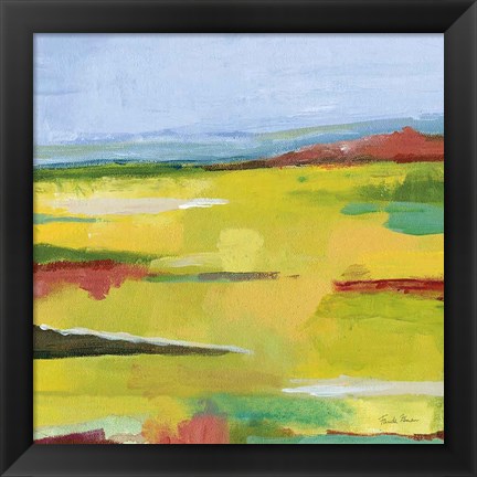 Framed Landscape Abstract Print