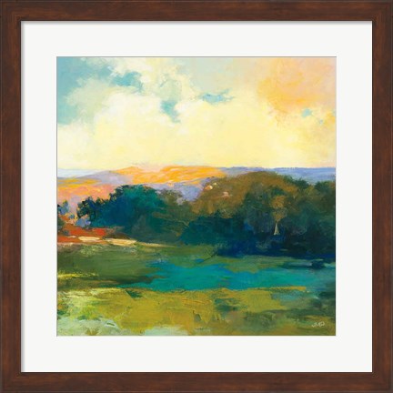 Framed Daybreak Valley III Print