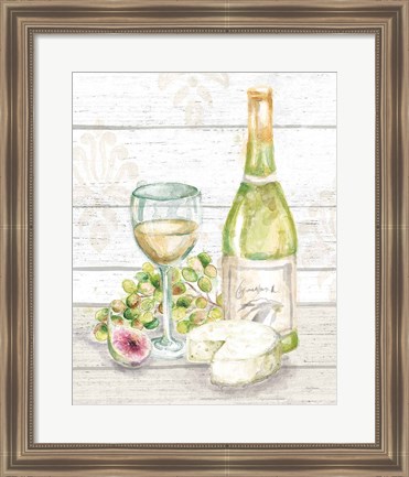 Framed Sweet Vines II Print