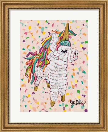 Framed Queen Pinata Print