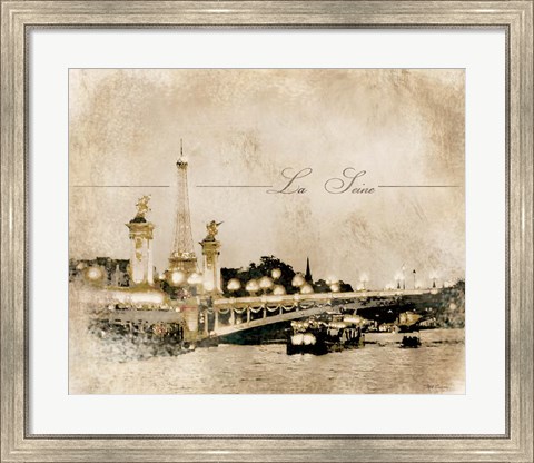 Framed Le Pont Alexandre Print