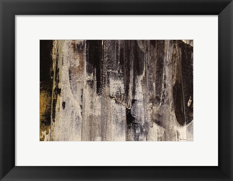 Framed Neutral Stripes II Print