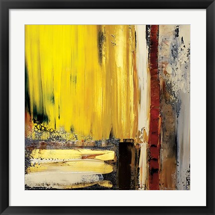 Framed Modern Abstract I Print