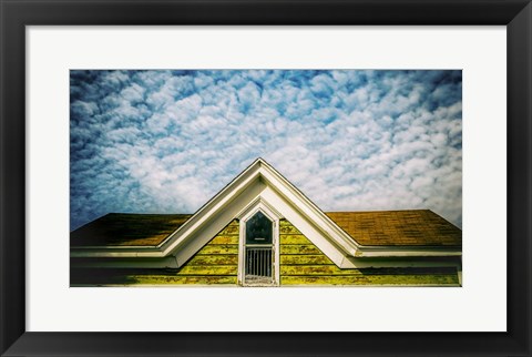 Framed Pointing To The Sky Print