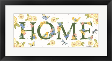Framed Bloom &amp; Grow Home Print