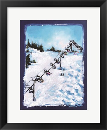 Framed Chairway to Heaven Print