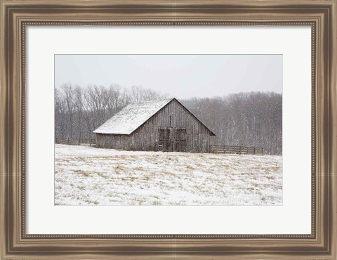 Framed First Snow Print