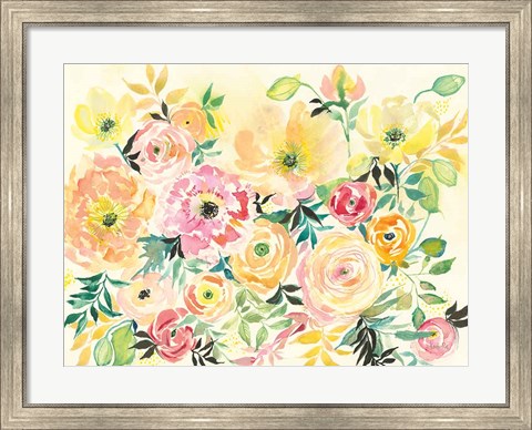 Framed Sunny Blooms Print