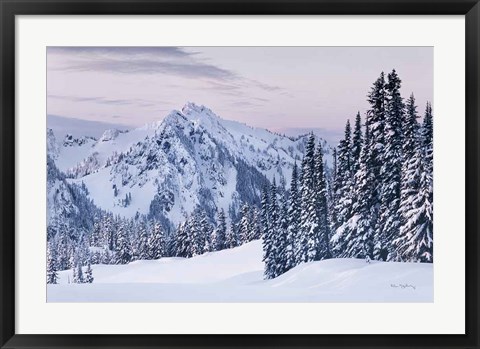 Framed Tatoosh Range Print