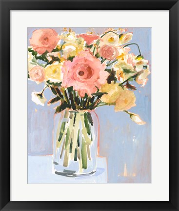 Framed Undone Arrangement I Print