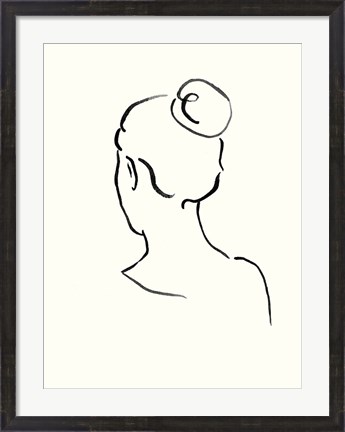 Framed Minimal Profile IV Print