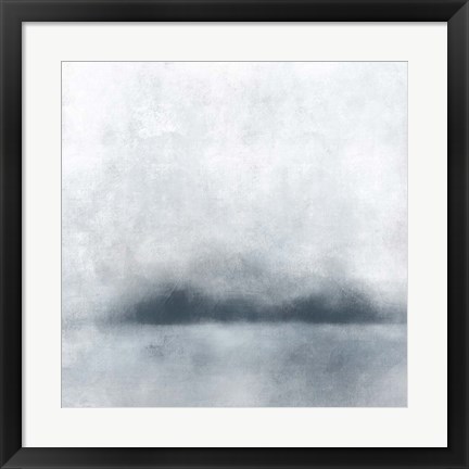 Framed Quiet Fog II Print