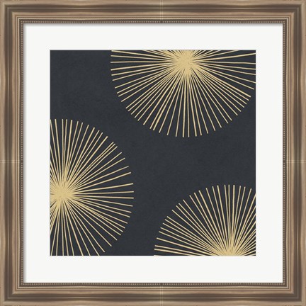 Framed Bursts II Print