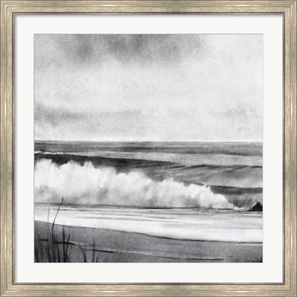 Framed High Tide Sketch II Print