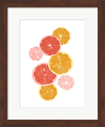 Framed Festive Fruit II Print