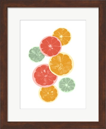 Framed Festive Fruit IV Print