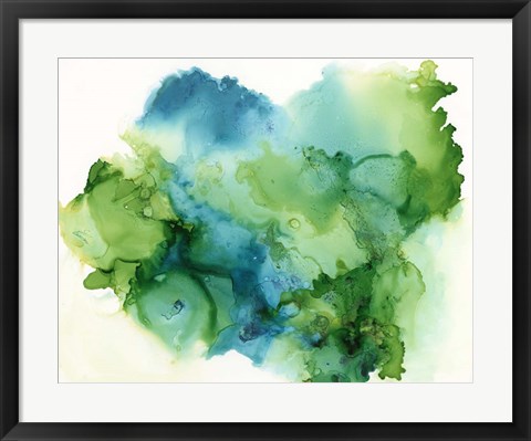 Framed Leafy II Print