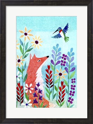 Framed Forest Creatures IV Print