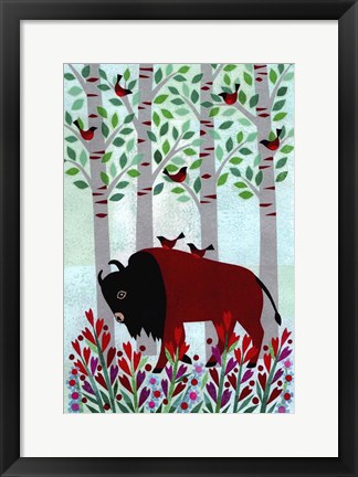 Framed Forest Creatures VI Print