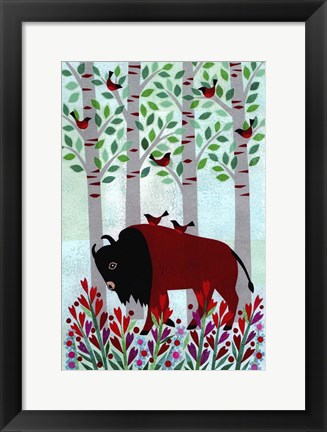 Framed Forest Creatures VI Print