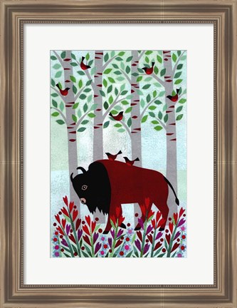 Framed Forest Creatures VI Print