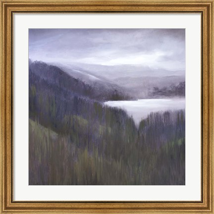 Framed Mountain Light Print