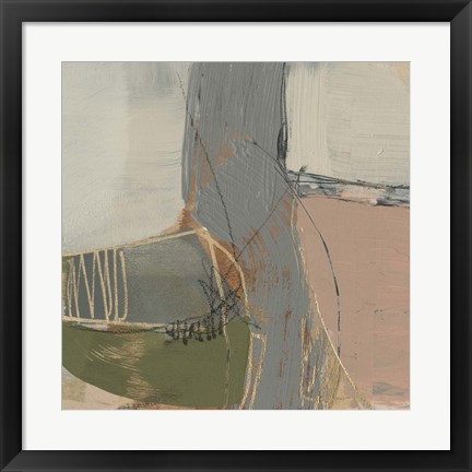 Framed Swinging Lines II Print