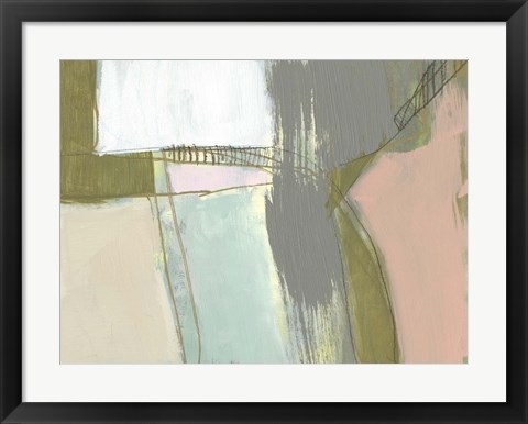 Framed Segmented Spaces II Print