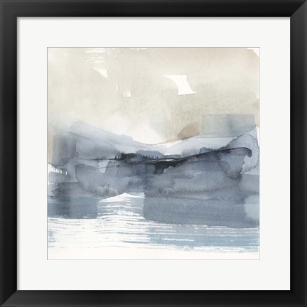 Framed Fog on the Horizon VI Print