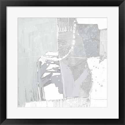 Framed Composition Neutral I Print