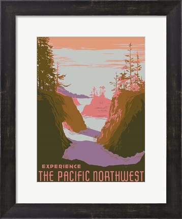 Framed American Wayfarer III Print