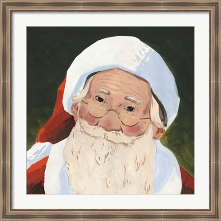 Framed Santa Claus Specs II Print