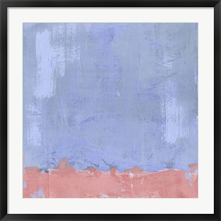 Framed Pastel Pitch II Print