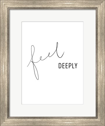 Framed Simply Kindness I Print