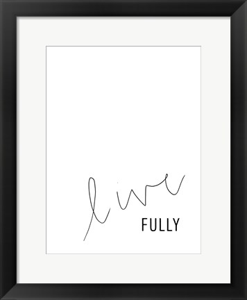 Framed Simply Kindness II Print