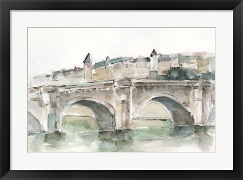 Framed Watercolor Arch Studies VI Print