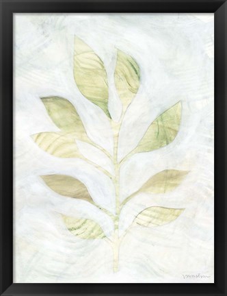 Framed Breezy Fronds I Print