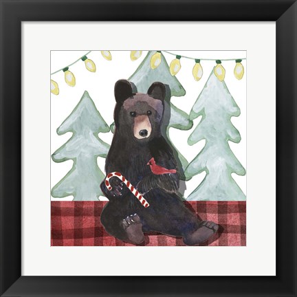 Framed Very Beary Christmas I Print