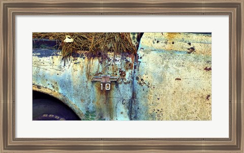 Framed Car Graveyard IX Print