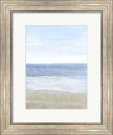 Framed Sparkling Waters II Print