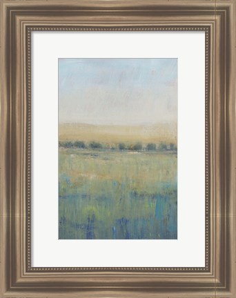 Framed Open Meadow View I Print