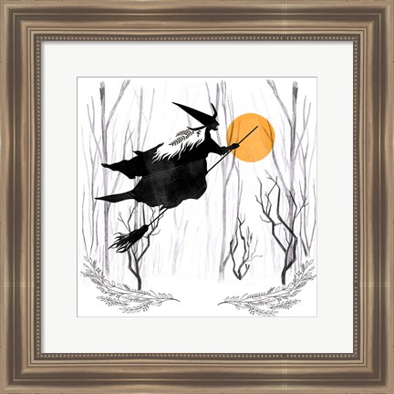 Framed Witchy Mischief II Print