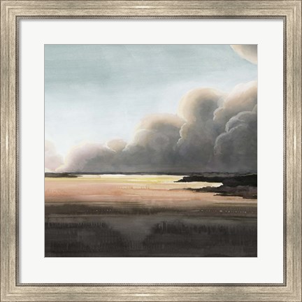 Framed Sunset Storm II Print