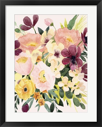 Framed Floralist II Print