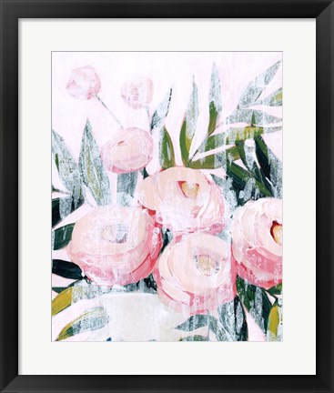 Framed Bleached Bouquet IV Print