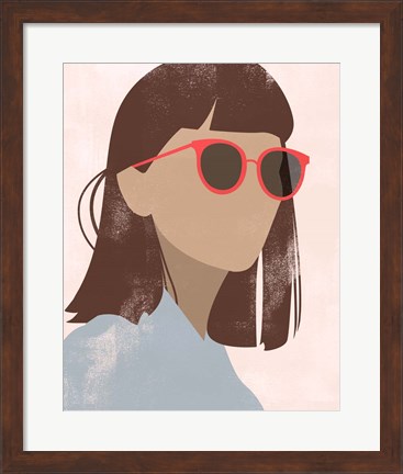 Framed Shades II Print